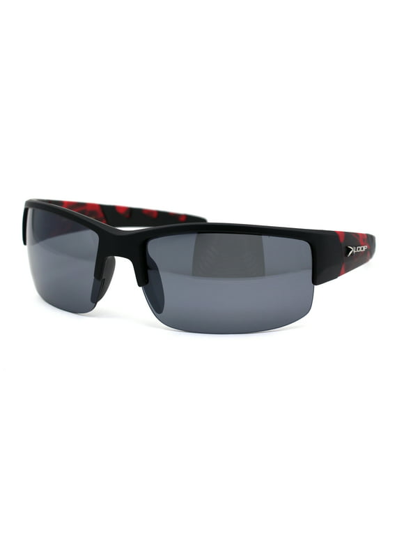 X Loop Sunglasses XL52104 UV400 Davis I9 black red sunnies